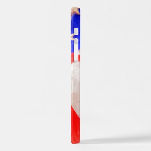 Coque iPhone 12 Drapeau américain (Côté gauche)