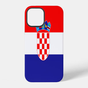 Coque iPhone 12 Drapeau Croate Hrvatska zastava