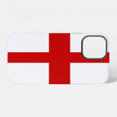 Coque iPhone 12 Drapeau d'Angleterre (Verso Horizontal)