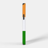 Coque iPhone 12 Drapeau de l'Inde (Côté droit)