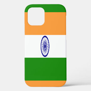Coque iPhone 12 Drapeau de l'Inde