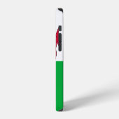 Coque iPhone 12 Drapeau du pays de Galles (Côté gauche)