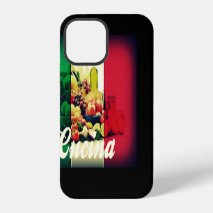 Coque iPhone 12 Drapeau italien de cuisine