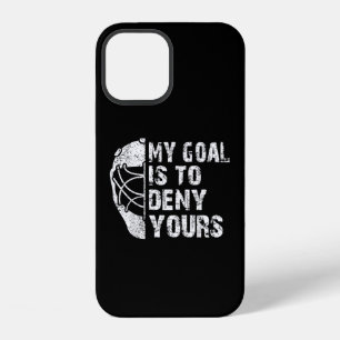 Coque iPhone 12 Drôle Mon But Est De Refuser Le Vôtre Gardien De B