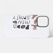 Coque iPhone 12 Drôle Yoga Llamas (Verso Horizontal)