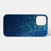 Coque iPhone 12 École de poisson sous-marin Abstrait (Verso Horizontal)