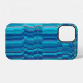 Coque iPhone 12 Écran de test abstrait (Verso Horizontal)