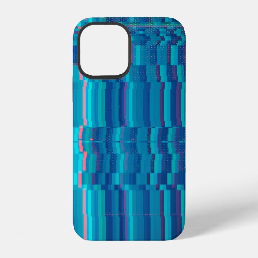 Coque iPhone 12 Écran de test abstrait (Verso)