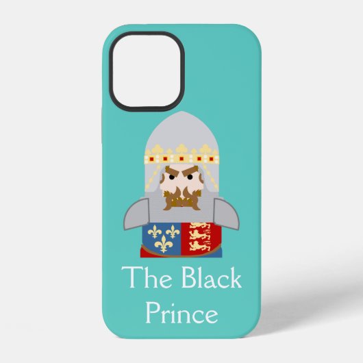 Coque iPhone 12 Édouard le Prince Noir (Verso)