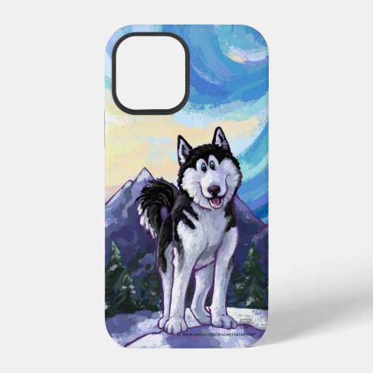 Coque iPhone 12 Electronique Husky (Verso)