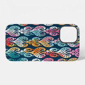 Coque iPhone 12 Éléments décoratifs, conception de motifs polyvale (Verso Horizontal)