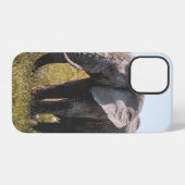 COQUE iPhone 12 ÉLÉPHANT ADORABLE (Verso Horizontal)