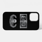 Coque iPhone 12 Élimination des engins explosifs (EED) & Drapeau (Verso Horizontal)