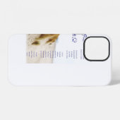 Coque iPhone 12 empreintes dans le sable (Verso Horizontal)