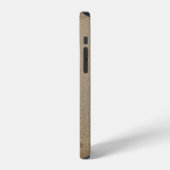 Coque iPhone 12 Empreintes sur le sable (Côté gauche)