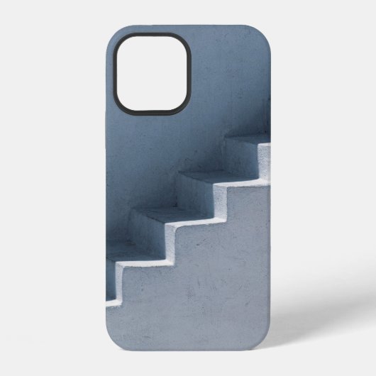 Coque iPhone 12 Escaliers blancs (Verso)