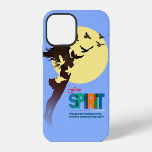 Coque iPhone 12 Esprit Libre | (Verso)