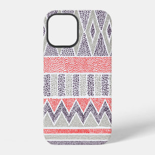 Coque iPhone 12 Ethnic Striped Tribal : Vintage artisanal