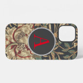 COQUE iPhone 12 ÉTUI CASE MATE IPHONE 12 MORRIS INITIALE PERSONNAL (Verso Horizontal)