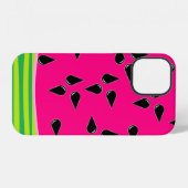 Coque iPhone 12 Étui de téléphone portable pastèque Apple Android (Verso Horizontal)