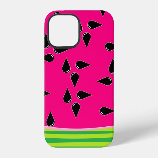 Coque iPhone 12 Étui de téléphone portable pastèque Apple Android (Verso)