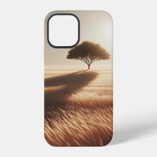 Coque iPhone 12 Étui de téléphone Savannah doré abstrait - Sol éth