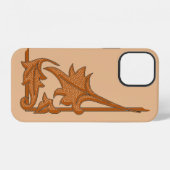 Coque iPhone 12 Étui de téléphone - Support feuillu (Verso Horizontal)