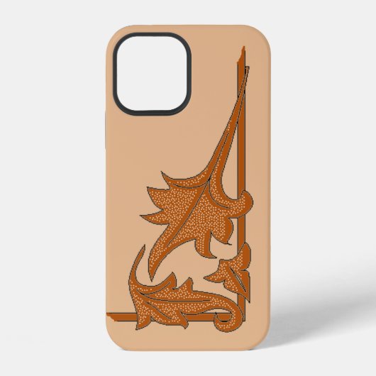 Coque iPhone 12 Étui de téléphone - Support feuillu (Verso)