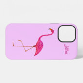 Coque iPhone 12 Étui Flamingo pour iPhone 12 (Verso Horizontal)