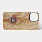 Coque iPhone 12 Étui iPhone Case-Mate à texture de bois clair (Verso Horizontal)