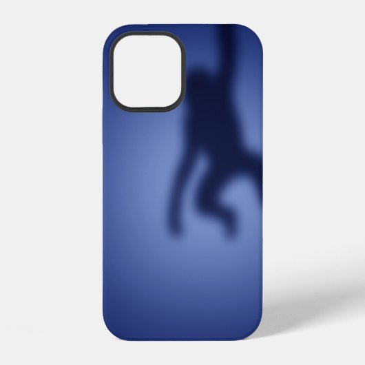 Coque iPhone 12 Étui iPhone Case-Mate silhouette de singe (Verso)
