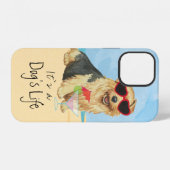 Coque iPhone 12 Étui iPhone Case-Mate Summer Norfolk Terrier (Verso Horizontal)