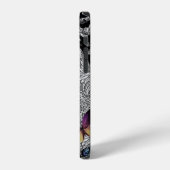 Coque iPhone 12 ÉTUI IPHONE CASE MATE William Morris BLACK LACE (Côté gauche)