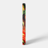 Coque iPhone 12 Étui iPhone Liquid Heat (Côté gauche)