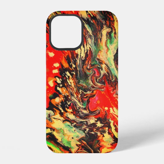 Coque iPhone 12 Étui iPhone Liquid Heat (Verso)