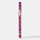 Coque iPhone 12 Étui iPhone Plum Floral Ditsy (Côté droit)