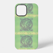 Étui iPhone Poissons Vert de Mer