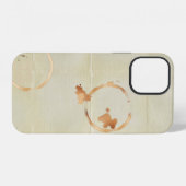 Coque iPhone 12 Étui pour iPhone / iPad taché de café (Verso Horizontal)
