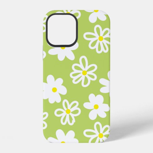 Coque iPhone 12 Étui Retro Daisy Tough Case-Mate pour iPhone (Verso)