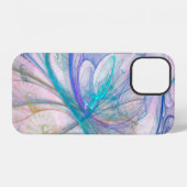 Coque iPhone 12 Failler Abstrait Flamme Fractal (Verso Horizontal)