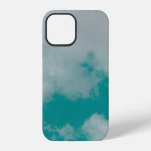 Coque iPhone 12 Fantaisie et dynamique vintage nuage et ciel avec