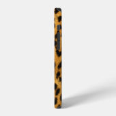 Coque iPhone 12 Fausse Peau de Léopard (Côté gauche)