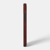 Coque iPhone 12 Faux palissandre (Côté gauche)