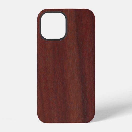 Coque iPhone 12 Faux palissandre (Verso)