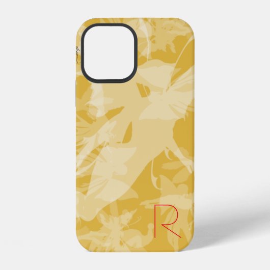 Coque iPhone 12 Fées de luxe en or Chic Étui Case-Mate pour iPhone (Verso)