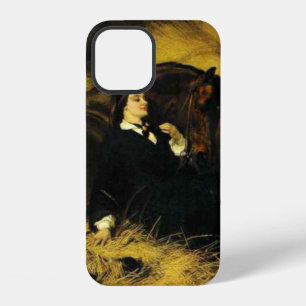 Coque iPhone 12 Femme et Cheval