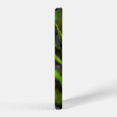 Coque iPhone 12 Feuille verte (Côté droit)