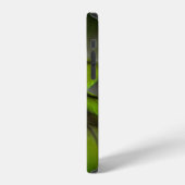 Coque iPhone 12 Feuille verte (Côté gauche)