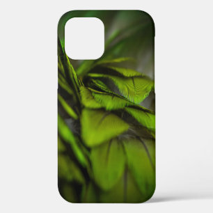 Coque iPhone 12 Feuille verte