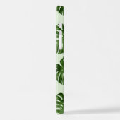 Coque iPhone 12 Feuilles de palmiers, Feuilles verts, Motif tropic (Côté gauche)